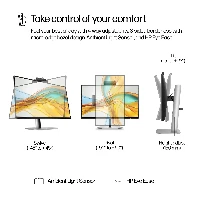 HP Series 5 Pro 23.8 inch FHD USB-C Conferencing Monitor - 524pm, 60.5 cm (23.8