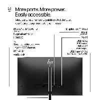 HP Series 5 Pro 27 inch QHD USB-C Conferencing Monitor - 527pm, 68.6 cm (27