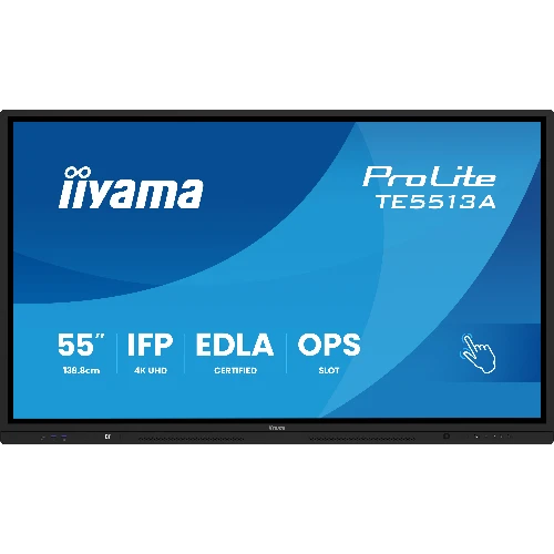 iiyama TE6513A-B1AG, Interactive flat panel, 163.8 cm (64.5