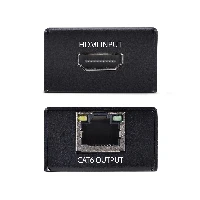 StarTech.com HDMI Extender Over CAT5e/CAT6, 4K 60Hz, Up to 200ft (60m), Transmitter and Receiver Kit, Power Over Cable, Compact Form Factor, 3840 x 2160 pixels, AV transmitter & receiver, 60 m, Wired, Black, HDCP