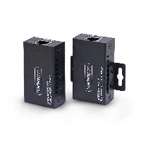 StarTech.com HDMI Extender Over CAT5e/CAT6, 4K 60Hz, Up to 200ft (60m), Transmitter and Receiver Kit, Power Over Cable, Compact Form Factor, 3840 x 2160 pixels, AV transmitter & receiver, 60 m, Wired, Black, HDCP