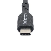 StarTech.com 13ft (4m) USB-C Charging Cable, Charge & Sync, 60W (3A) PD, USB 2.0 Laptop Charger Cable, TPE Jacket - Black USB C Charging Cord, 4 m, USB C, USB B/USB C, USB 2.0, 0.48 Gbit/s, Black
