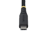 StarTech.com 3m (10ft) USB-C Charging Cable, 240W (5A) PD EPR, Dual-Layer Silicone/Braided Jacket, USB 2.0 Laptop Charger Cable, USB-IF Certified, Rugged USB-C Charging Cord, USB C, USB C, USB 2.0, 0.48 Gbit/s, Black