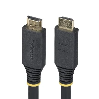StarTech.com 10m (32.8ft) Active High Speed HDMI Cable, 4K 60Hz/1440p 144Hz, HDR10/HDCP 2.2/ARC, 18Gbps, UHD HDMI 2.0 Cord for TV/Monitor/Display, TPE Jacket, 10 m, HDMI Type A (Standard), HDMI Type A (Standard), 18 Gbit/s, Audio Return Channel (ARC), Black
