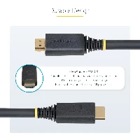 StarTech.com 10m (32.8ft) Active High Speed HDMI Cable, 4K 60Hz/1440p 144Hz, HDR10/HDCP 2.2/ARC, 18Gbps, UHD HDMI 2.0 Cord for TV/Monitor/Display, TPE Jacket, 10 m, HDMI Type A (Standard), HDMI Type A (Standard), 18 Gbit/s, Audio Return Channel (ARC), Black