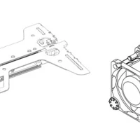 DELL 330-BCYP, Mounting kit, PowerEdge R260, Riser 1 with Fan with 1 x16 and 1 x8 Slots