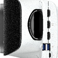 POLY Studio X72 All-In-One Video Bar No Power Cord TAA