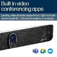 POLY Studio X72 All-In-One Video Bar No Radio or Power Cord TAA