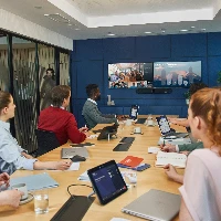 POLY Studio X72 All-In-One Video Bar No Radio or Power Cord TAA