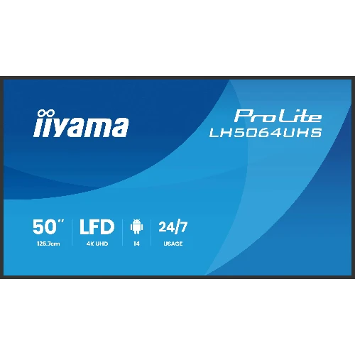 iiyama LH5564UHS-B1AG, Digital signage flat panel, 139.7 cm (55