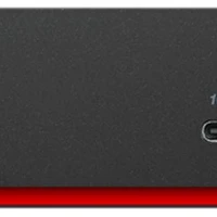 Lenovo ThinkSmart SmartDock, Wired, USB 3.2 Gen 2 (3.1 Gen 2) Type-C, 100,1000 Mbit/s, Black, 3840 x 2160 pixels, 60 Hz