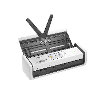 Brother ADS-1800W, 215.9 x 355.6 mm, 1200 x 1200 DPI, 20 ppm, ADF scanner, White, LCD