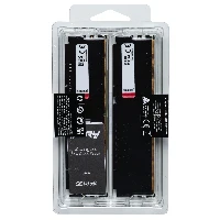 Kingston Technology FURY Beast 64GB 6400MT/s DDR5 CL32 DIMM (Kit of 2) Black EXPO, 64 GB, 2 x 32 GB, DDR5, 288-pin DIMM, Black