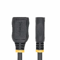 StarTech.com 18in (0.5m) HDMI 2.0 Extension Cable, High Speed HDMI Port Saver Cable, 4K 60Hz, HDMI Male to Female Extension Adapter Cord, HDMI Extension Cable, M/F, 0.5 m, HDMI Type A (Standard), HDMI Type A (Standard), Audio Return Channel (ARC), Black
