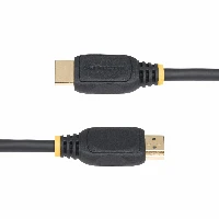 StarTech.com 18in (0.5m) HDMI 2.0 Extension Cable, High Speed HDMI Port Saver Cable, 4K 60Hz, HDMI Male to Female Extension Adapter Cord, HDMI Extension Cable, M/F, 0.5 m, HDMI Type A (Standard), HDMI Type A (Standard), Audio Return Channel (ARC), Black
