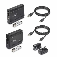 StarTech.com DisplayPort KVM Extender over Fiber Optic, 4K 60Hz, Console Extender Kit, Up to 984ft/300m (Multi-mode) with Pre-installed SFP+ Modules, 3x USB HID, Transmitter & receiver, Wired, 300 m, 4096 x 2160 pixels, 60 Hz, 4096 x 2160  60hz 3840 x 2160  60hz 3440 x 1440  60hz 3200 x 1800  60hz 3072 x 1728  60hz...