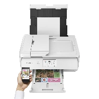 Canon PIXMA TS9551Ca, Inkjet, Colour printing, 4800 x 1200 DPI, A3, Direct printing, White