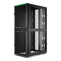 APC Netshelter SX Gen2 AR3350B2 - 42U, 1991h x 750w x 1200d mm, with side panels, black, Freestanding rack, 42U, Key lock, Adjustable feet, 157.5 kg, Black