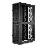 APC NetShelter SX Server Rack Gen 2, 45U, 2124H x 600W x 1200D mm, with Sides, Black, Freestanding rack, 45U, Key lock, Adjustable feet, 137.8 kg, Black