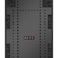 APC NetShelter SX Server Rack Gen 2, 45U, 2124H x 600W x 1200D mm, with Sides, Black, Freestanding rack, 45U, Key lock, Adjustable feet, 137.8 kg, Black