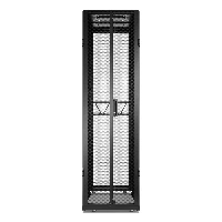 APC NetShelter SX Server Rack Gen 2, 45U, 2124H x 600W x 1200D mm, with Sides, Black, Freestanding rack, 45U, Key lock, Adjustable feet, 137.8 kg, Black