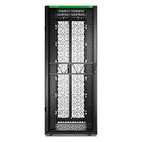 APC NetShelter SX Server Rack Gen 2, 42U, 1991H x 800W x 1200D mm, with Sides, Black, Freestanding rack, 42U, 1814 kg, Key lock, Adjustable feet, 177.8 kg