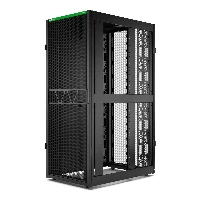 APC NetShelter SX Server Rack Gen 2, 42U, 1991H x 800W x 1200D mm, with Sides, Black, Freestanding rack, 42U, 1814 kg, Key lock, Adjustable feet, 177.8 kg