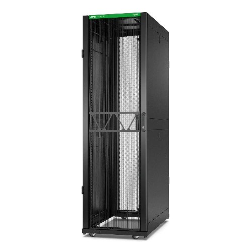 APC Netshelter SX Gen2 AR3100B2 - 42U, 1991h x 600w x 1070d mm, with side panels, black, Freestanding rack, 42U, 1814 kg, Key lock, Adjustable feet, 122.1 kg