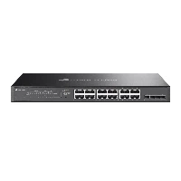 TP-Link Omada 28-Port Gigabit Smart Switch with 16-Port PoE+, Managed, L2/L2+, Gigabit Ethernet (10/100/1000), Power over Ethernet (PoE), Rack mounting