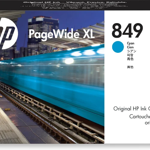 HP 849 400-ml Cyan PageWide XL