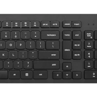 Lenovo 4X31N50708, Full-size (100%), Wireless, RF Wireless, QWERTY, Black, Mouse included