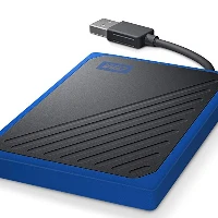 Hama My Passport Go, 2.05 TB, USB Type-A, 3.2 Gen 1 (3.1 Gen 1), Black, Blue