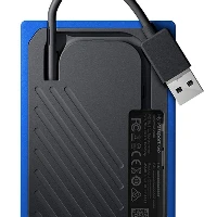 Hama My Passport Go, 2.05 TB, USB Type-A, 3.2 Gen 1 (3.1 Gen 1), Black, Blue
