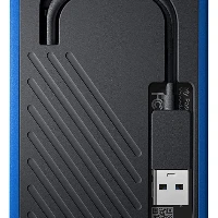 Hama My Passport Go, 2.05 TB, USB Type-A, 3.2 Gen 1 (3.1 Gen 1), Black, Blue