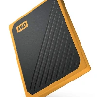 Hama My Passport Go, 2.05 TB, USB Type-A, 3.2 Gen 1 (3.1 Gen 1), Black, Yellow