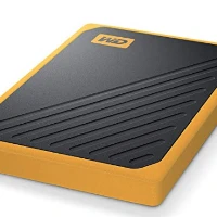 Hama My Passport Go, 2.05 TB, USB Type-A, 3.2 Gen 1 (3.1 Gen 1), Black, Yellow