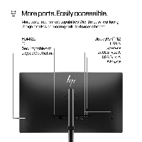 HP Series 5 Pro 27 inch QHD Monitor - 527pq, 68.6 cm (27