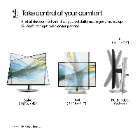 HP Series 5 Pro 24 inch WUXGA Monitor - 524pn, 61 cm (24