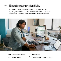 HP Series 5 Pro 24 inch WUXGA Monitor - 524pn, 61 cm (24