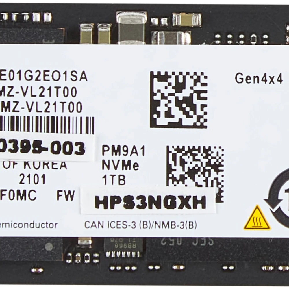 HP 1TB PCIe-4x4 NVMe Solid State Drive, 1 TB, M.2