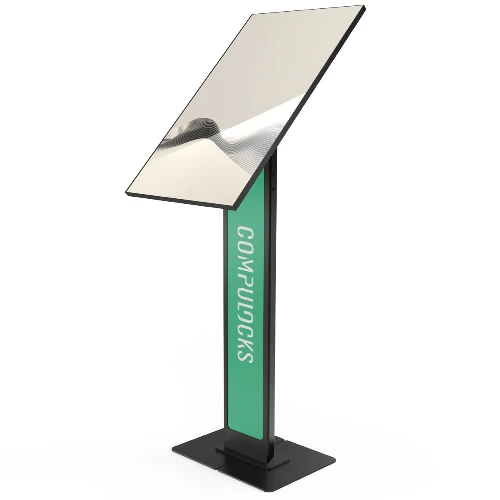 Compulocks Brandable VESA Floor Stand for Screens Up to 32 Inches - Black, 81.3 cm (32
