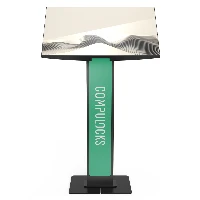 Compulocks Brandable VESA Floor Stand for Screens Up to 32 Inches - Black, 81.3 cm (32