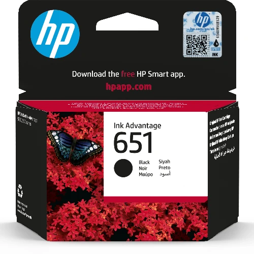 HP 651 Black Ink Cartridge