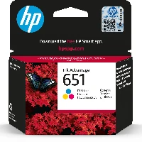 HP 651 Tri-colour Ink Cart