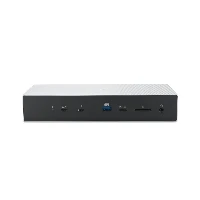 Kensington SD5000T5 EQ Thunderbolt 5 Triple 4K Docking Station with 140W PD - Windows/macOS, Wired, Thunderbolt 5, 140 W, 3.5 mm, 10,100,1000,2500 Mbit/s, Black, Grey