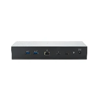 Kensington SD5000T5 EQ Thunderbolt 5 Triple 4K Docking Station with 140W PD - Windows/macOS, Wired, Thunderbolt 5, 140 W, 3.5 mm, 10,100,1000,2500 Mbit/s, Black, Grey