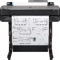 HP Designjet T630 24-in Printer 2025 edition, Thermal inkjet, 2400 x 1200 DPI, HP-GL/2, HP-RTL, URF, JPEG, CALS G4, Black, Cyan, Magenta, Yellow, 2400 x 1200 DPI, 76 pph
