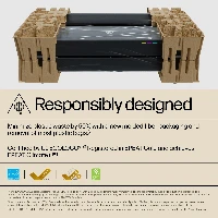 HP Designjet T630 36-in Printer 2025 edition, Inkjet, 2400 x 1200 DPI, HP-GL/2, HP-RTL, URF, JPEG, CALS G4, Black, Cyan, Magenta, Yellow, 2400 x 1200 DPI, 76 pph