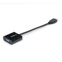 StarTech.com HDMI to VGA Adapter, Active Video Converter For Laptop/Desktop, 1920x1080 (1080p), HDMI Source to VGA Monitor/Display/Projector, Active video converter, Plastic, 0.189 m, 1920 x 1200 pixels, 800 x 600,1024 x 768,1280 x 720,1280 x 800,1600 x 1200,1680 x 1050,1920 x 1080,1920 x 1200, 1080p
