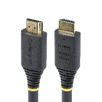 StarTech.com 7m (22.9ft) Premium Certified High Speed HDMI Cable, 4K 60Hz/1440p 144Hz, HDR10/HDCP 2.2/ARC, 18Gbps, UHD HDMI 2.0 Cord for TV/Monitor/Display, TPE Jacket, 7 m, HDMI Type A (Standard), HDMI Type A (Standard), 18 Gbit/s, Audio Return Channel (ARC), Black